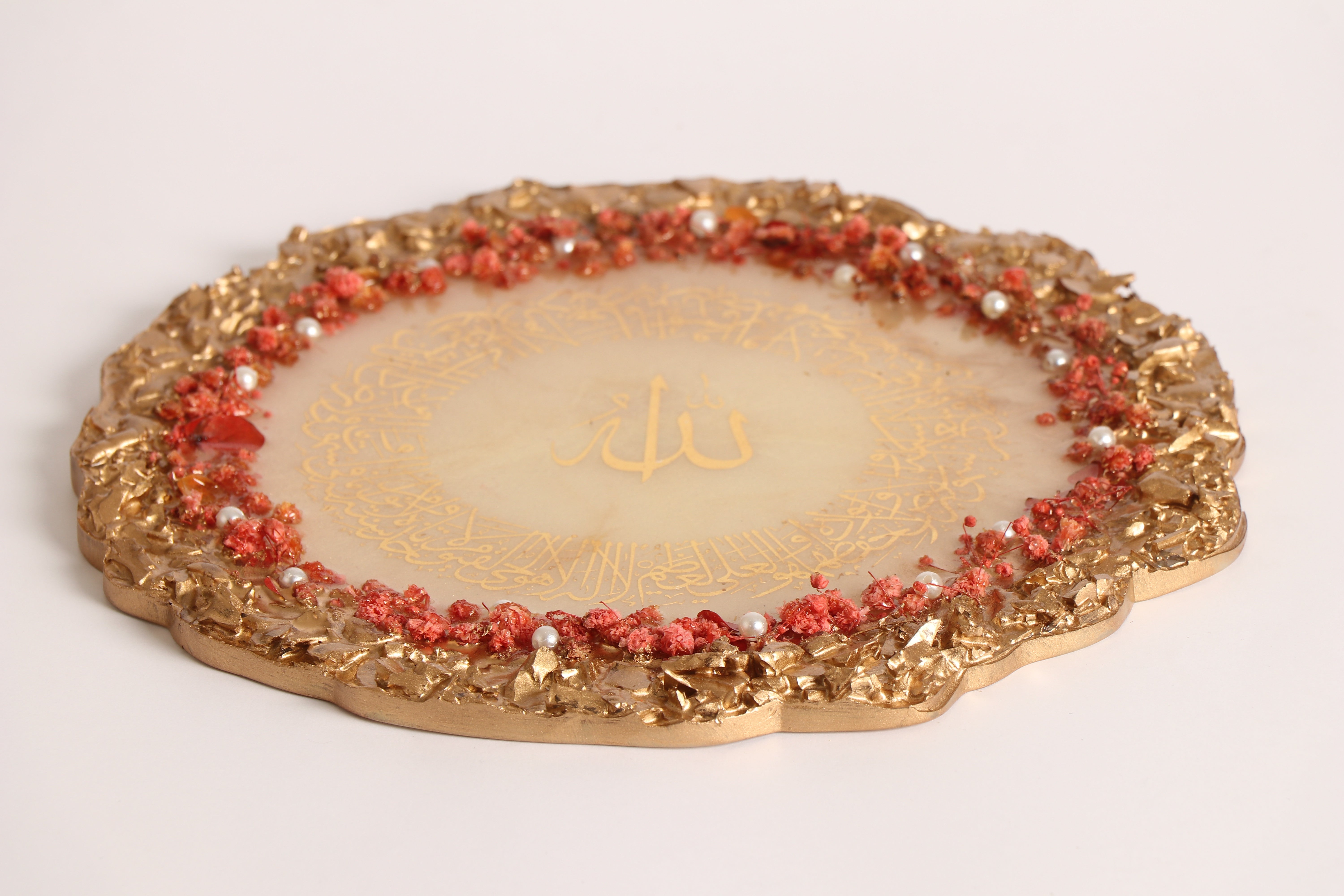 10-Inch Round Ramadan Plaques - Medium Size