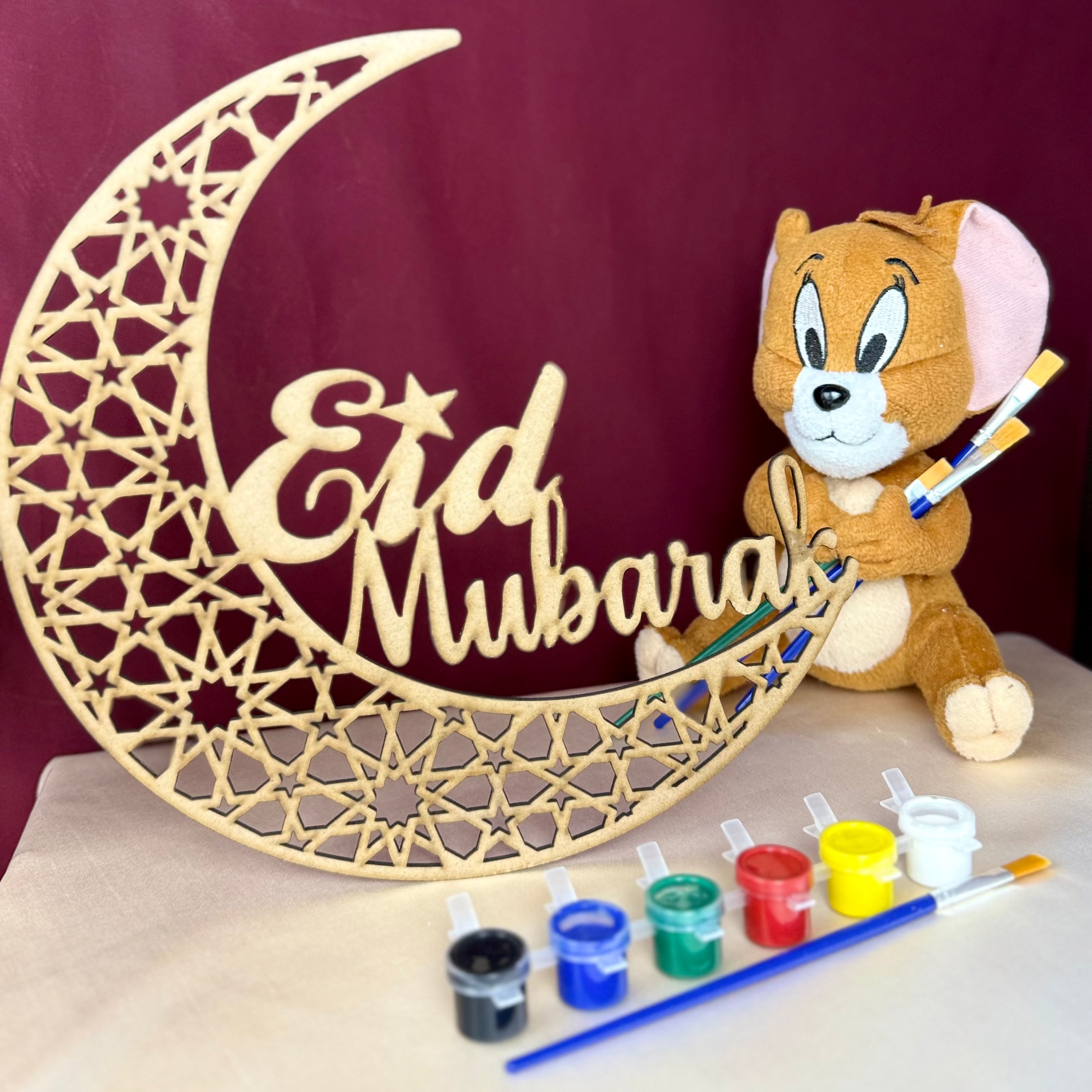 10-Inch Wood Carving & Paint Kit for Kids