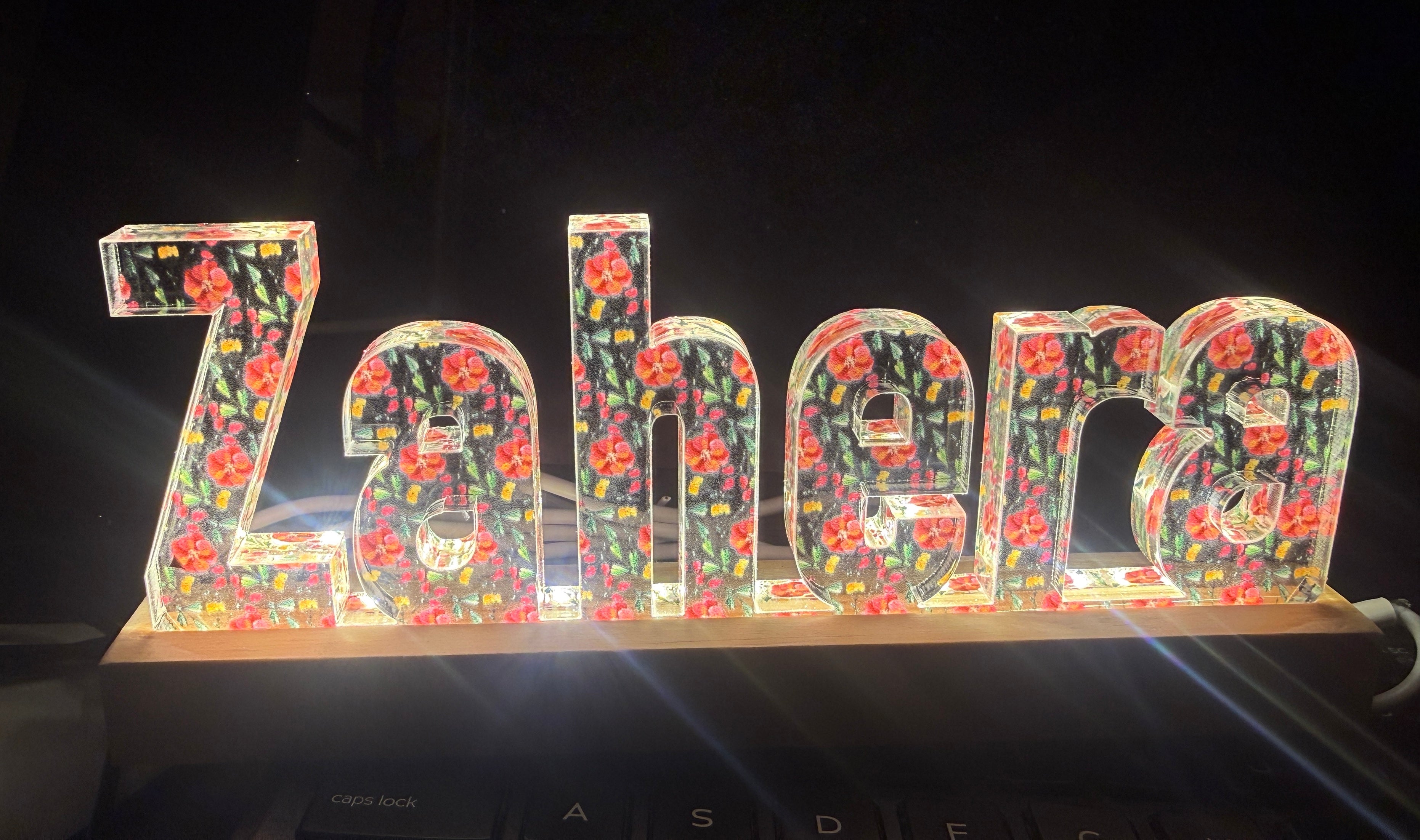 Customized Night Lettering Light