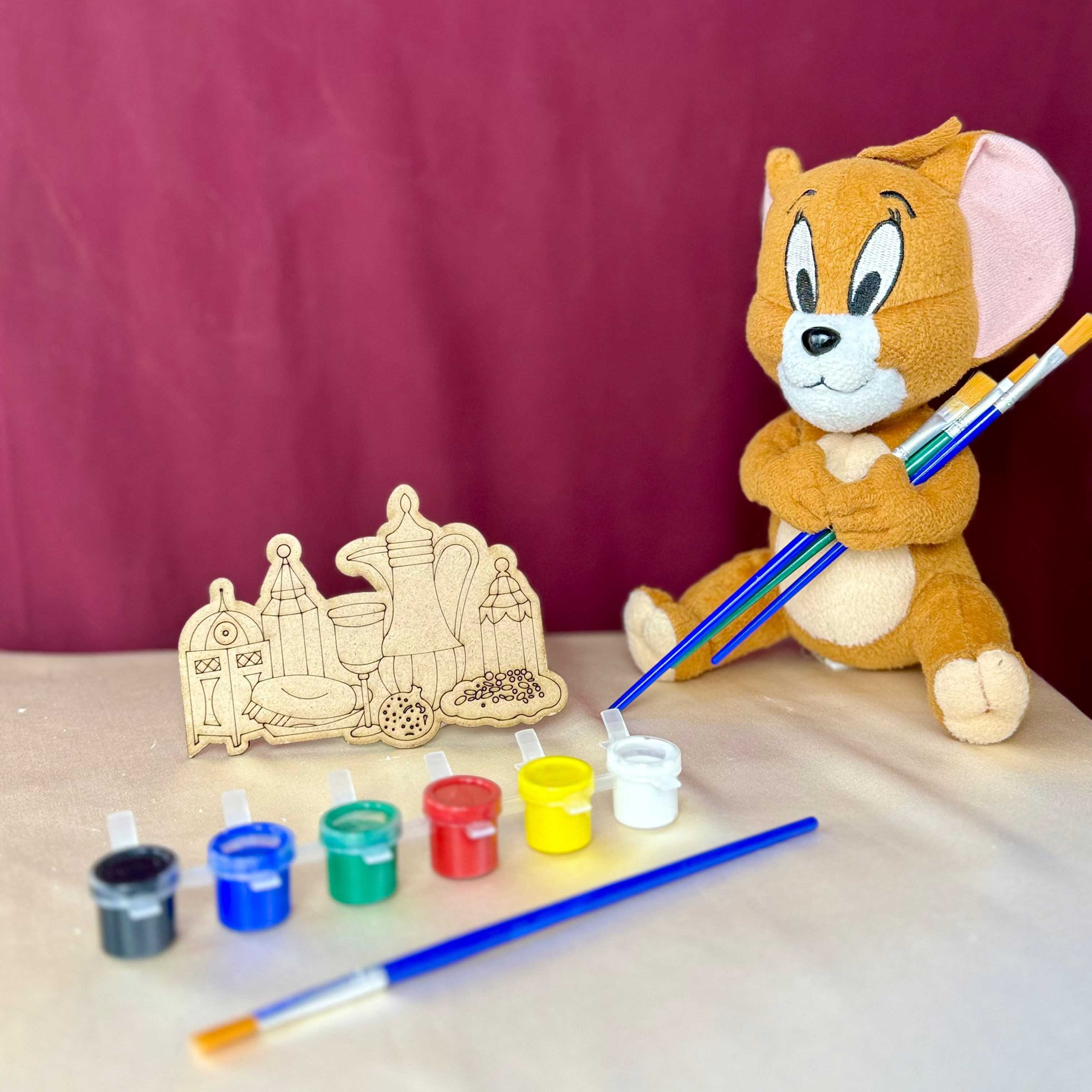 5–7 Inch Wood Carving & Paint Kit