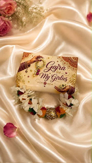 Personalized Gajra Party Favor