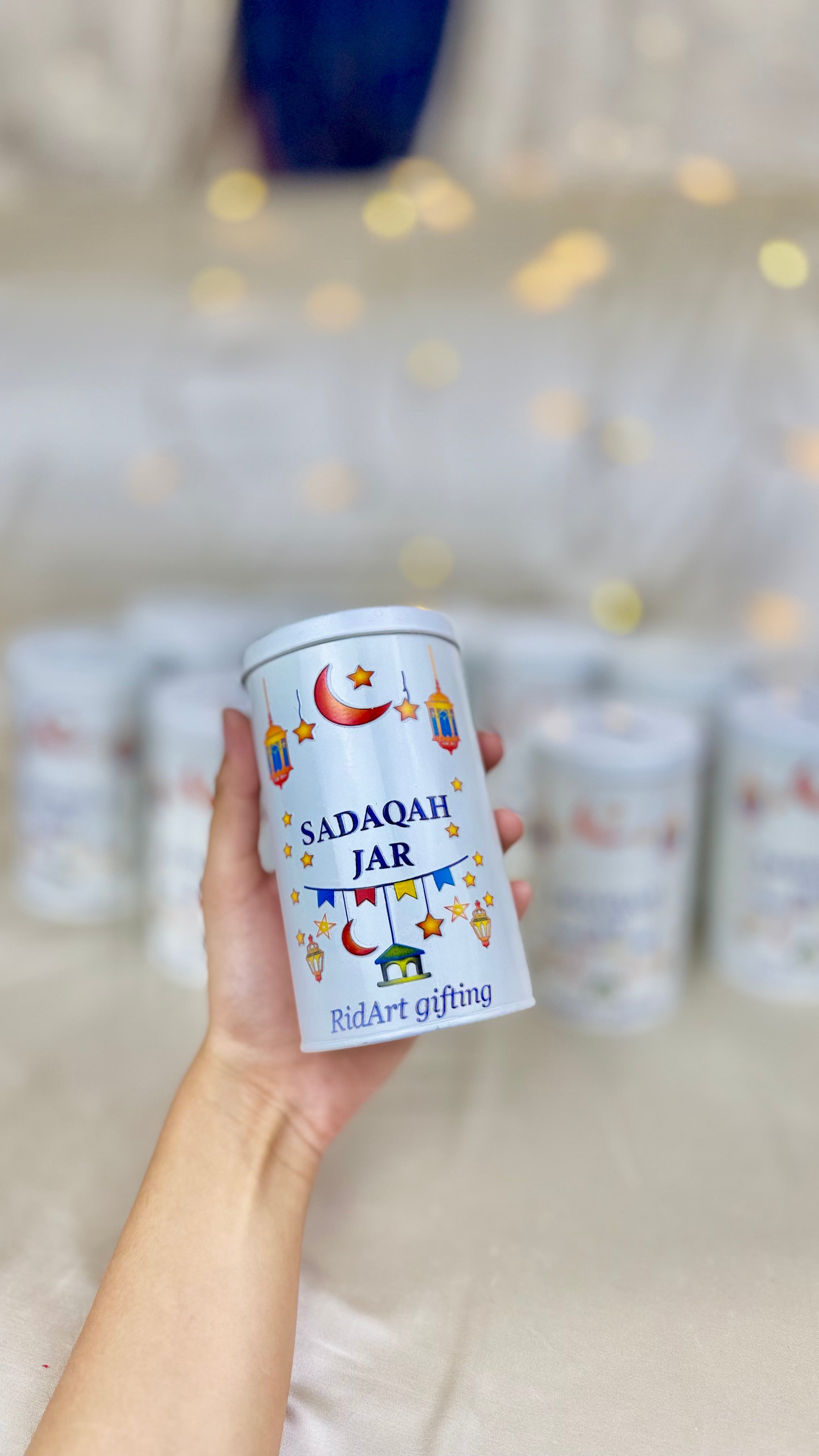 Sadaqah Jar – Islamic Charity Saving Jar