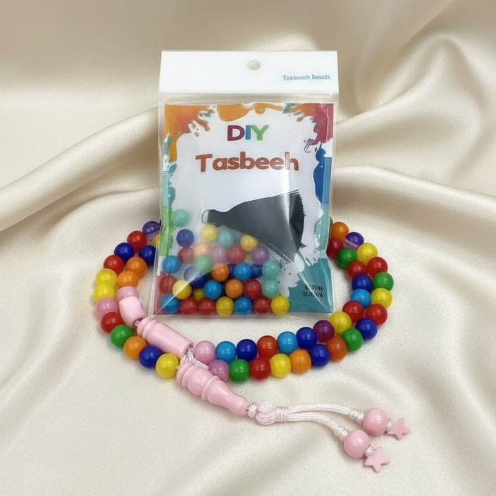 DIY Tasbeeh Kit for Kids