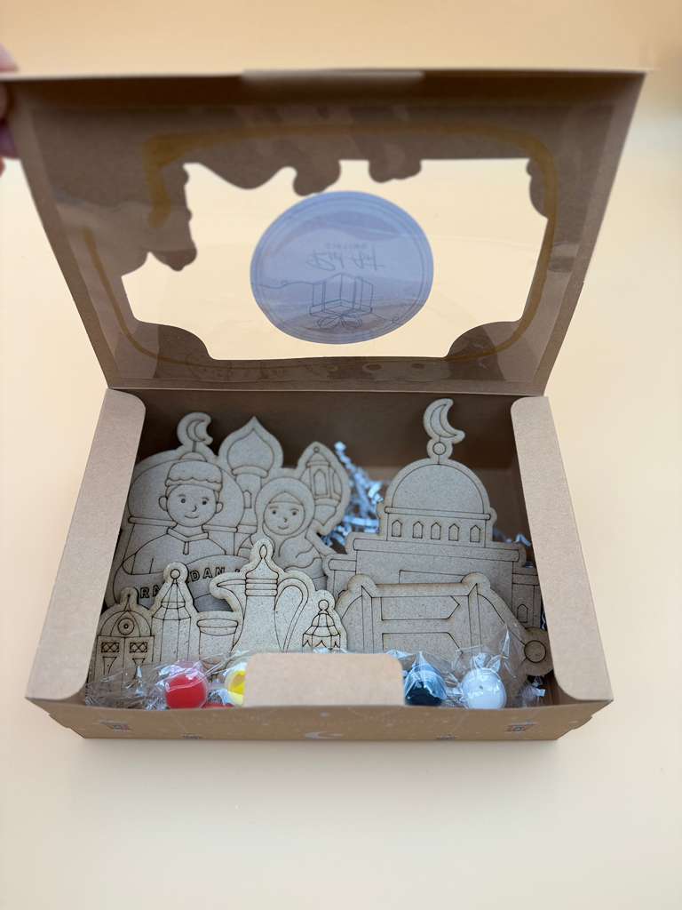 Kids Craft Box - Ramadan Wooden Art Set