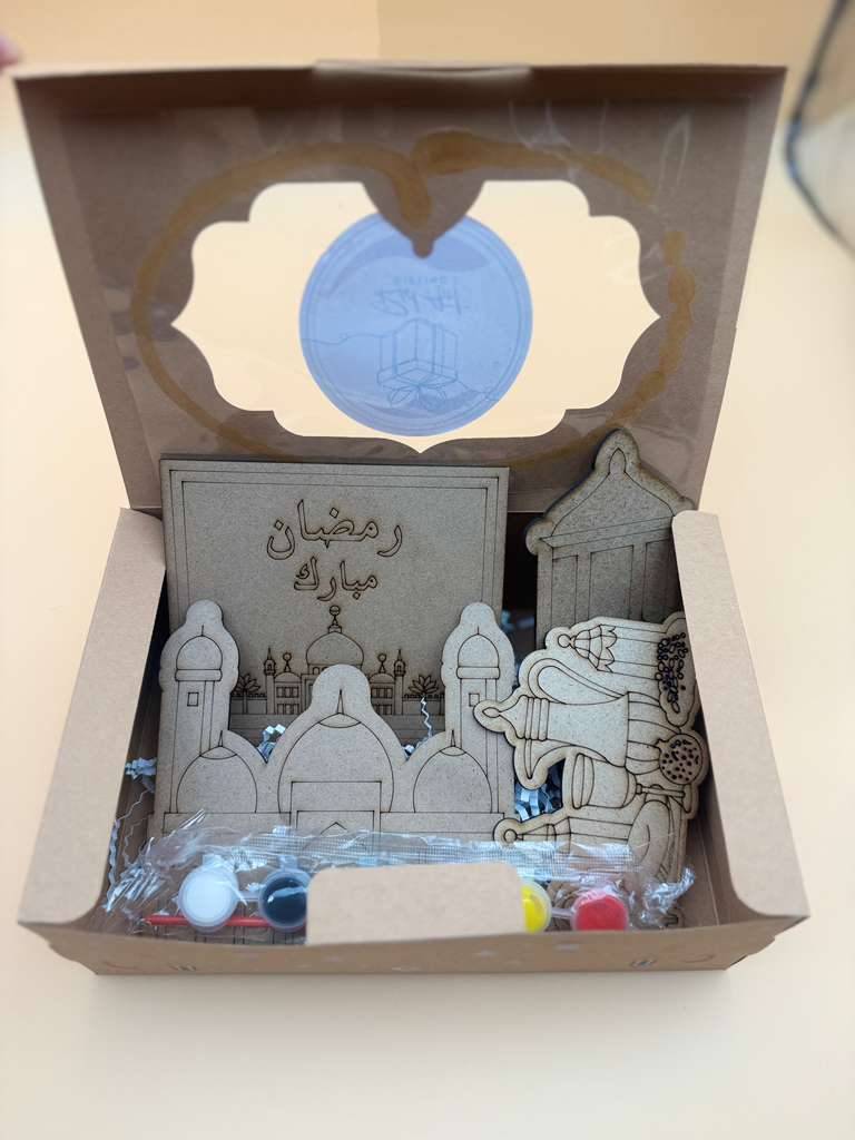 Kids Craft Box - Ramadan Wooden Art Set