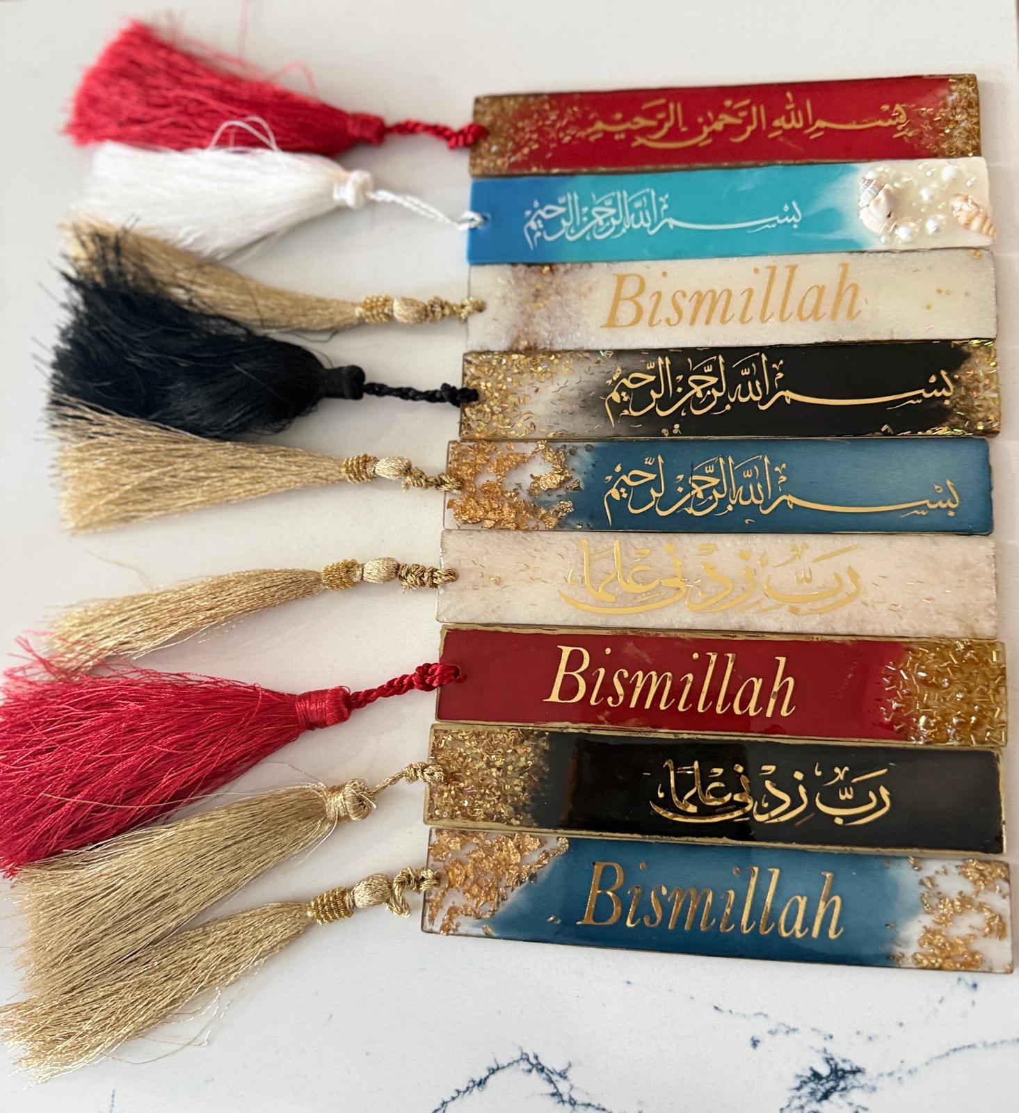 Handcrafted Islamic Bookmarks for Ramadan & Eid Gifting