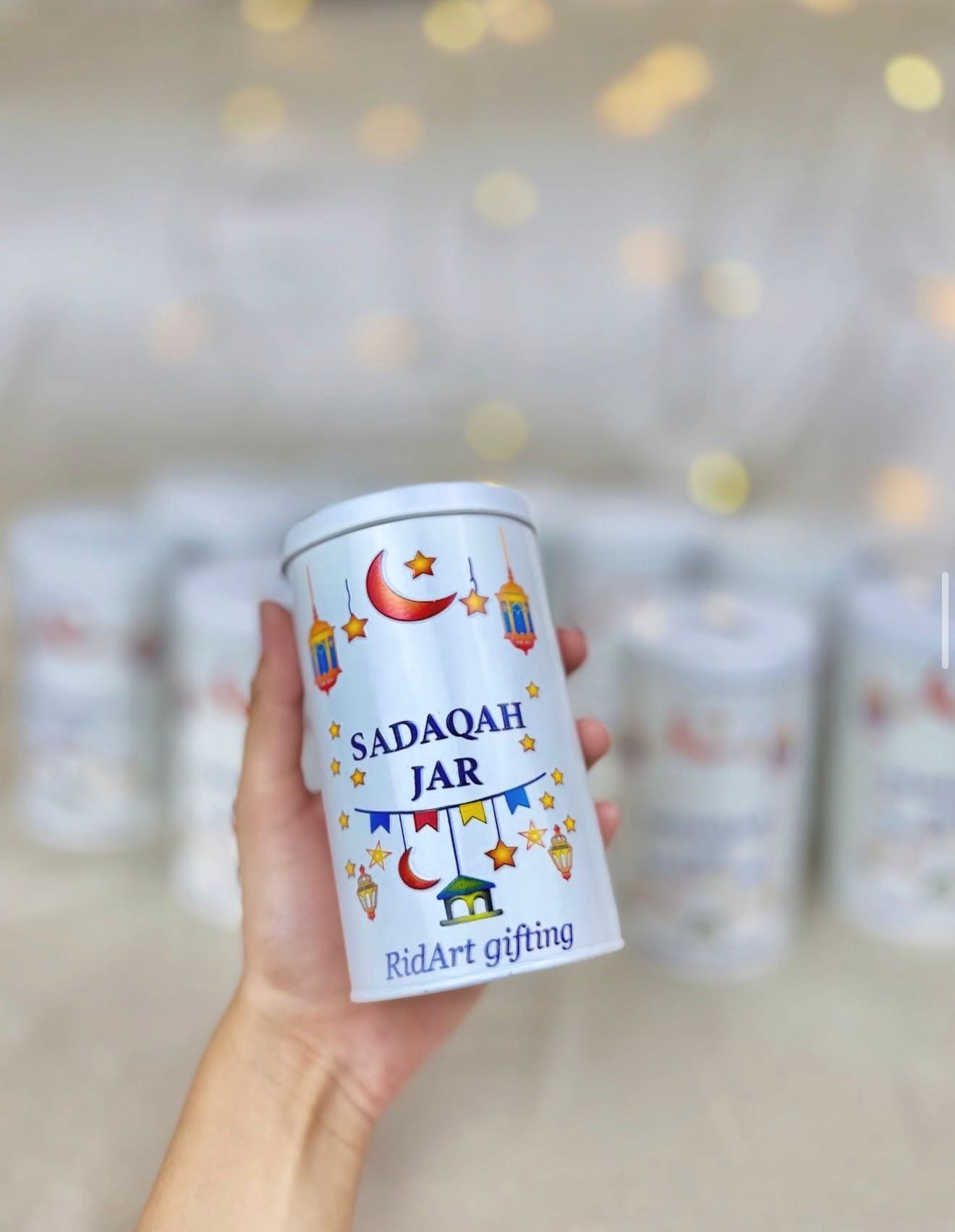 Personalized Sadqa Jar – Custom Charity Savings Jar