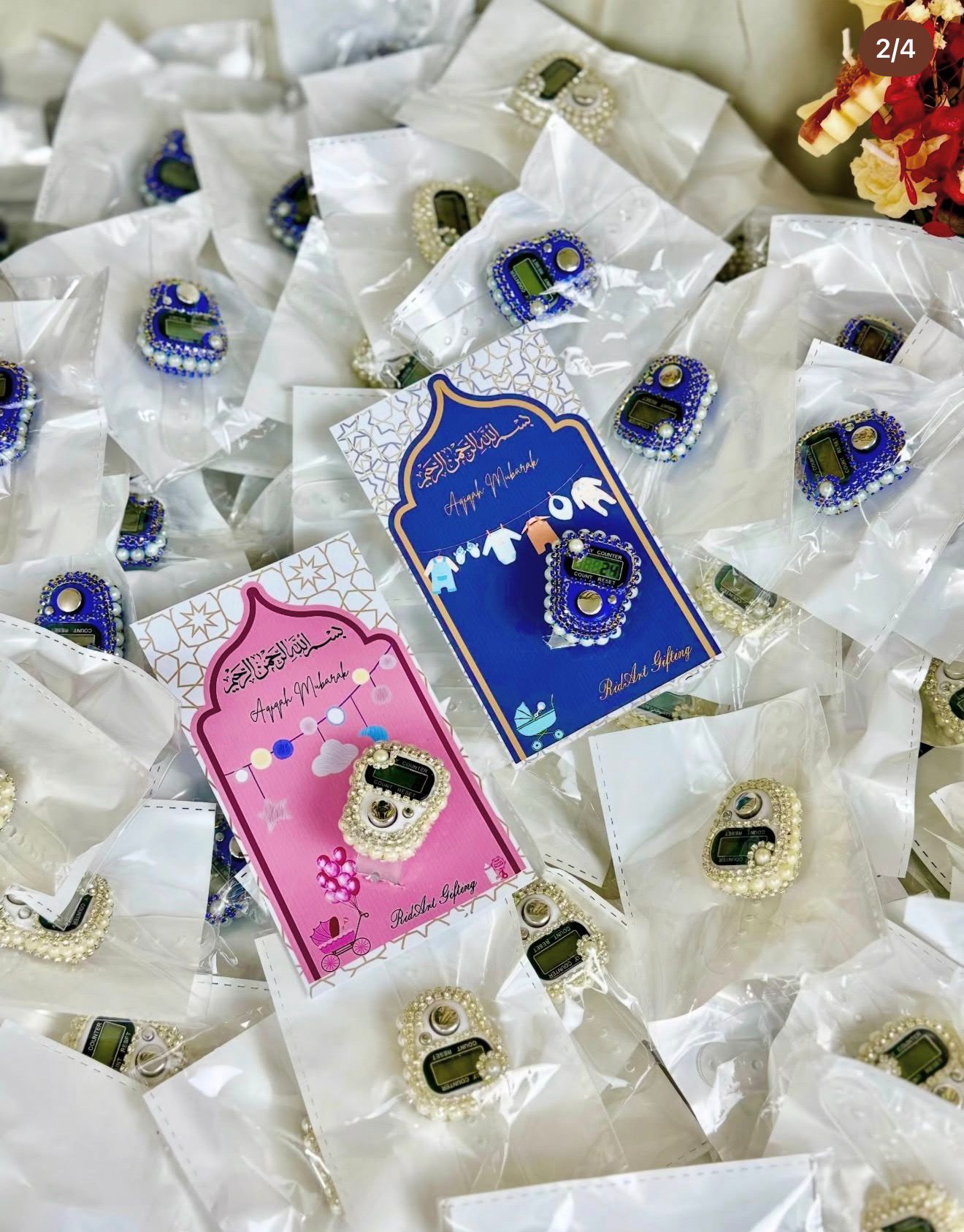 Aqiqah Mubarak Tasbeeh Counter Favors