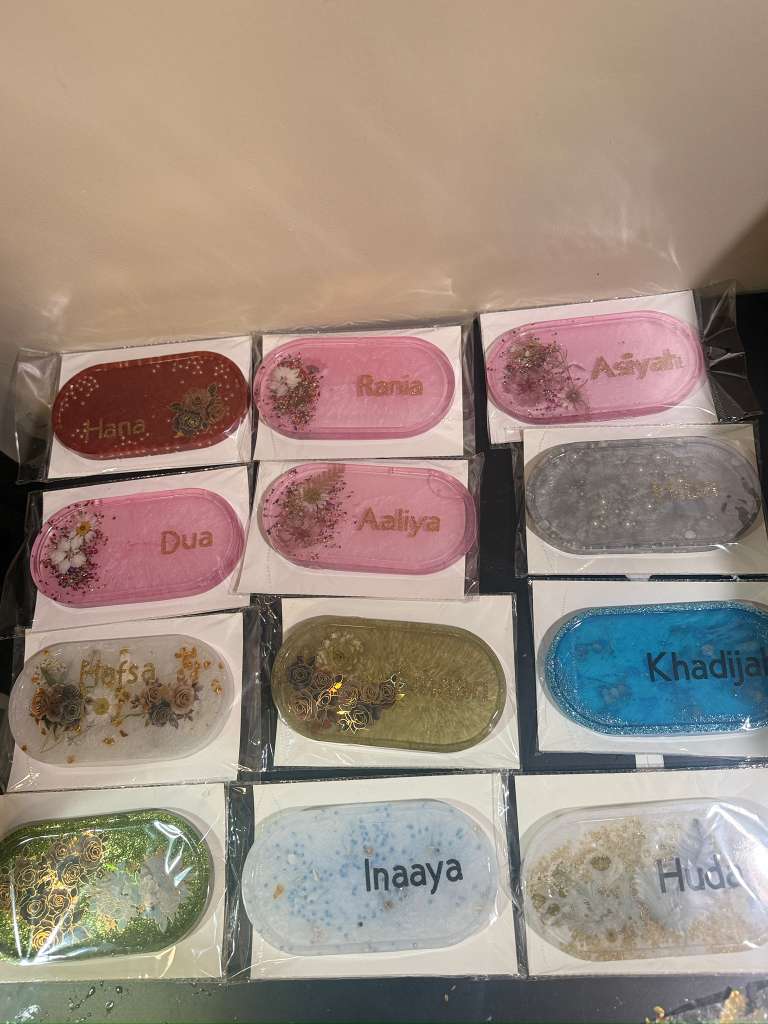 Personalized Trinket Tray – Custom Name Gift & Organizer