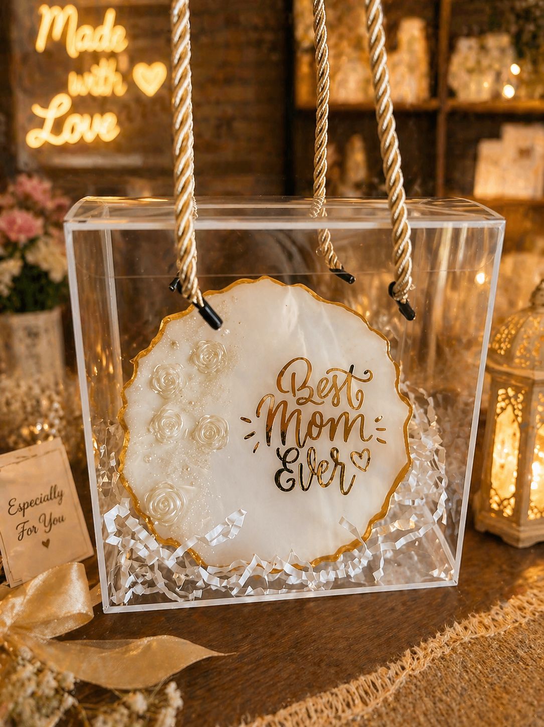 5in Appreciation Resin Plaque – Best Mom & Teacher Gifts