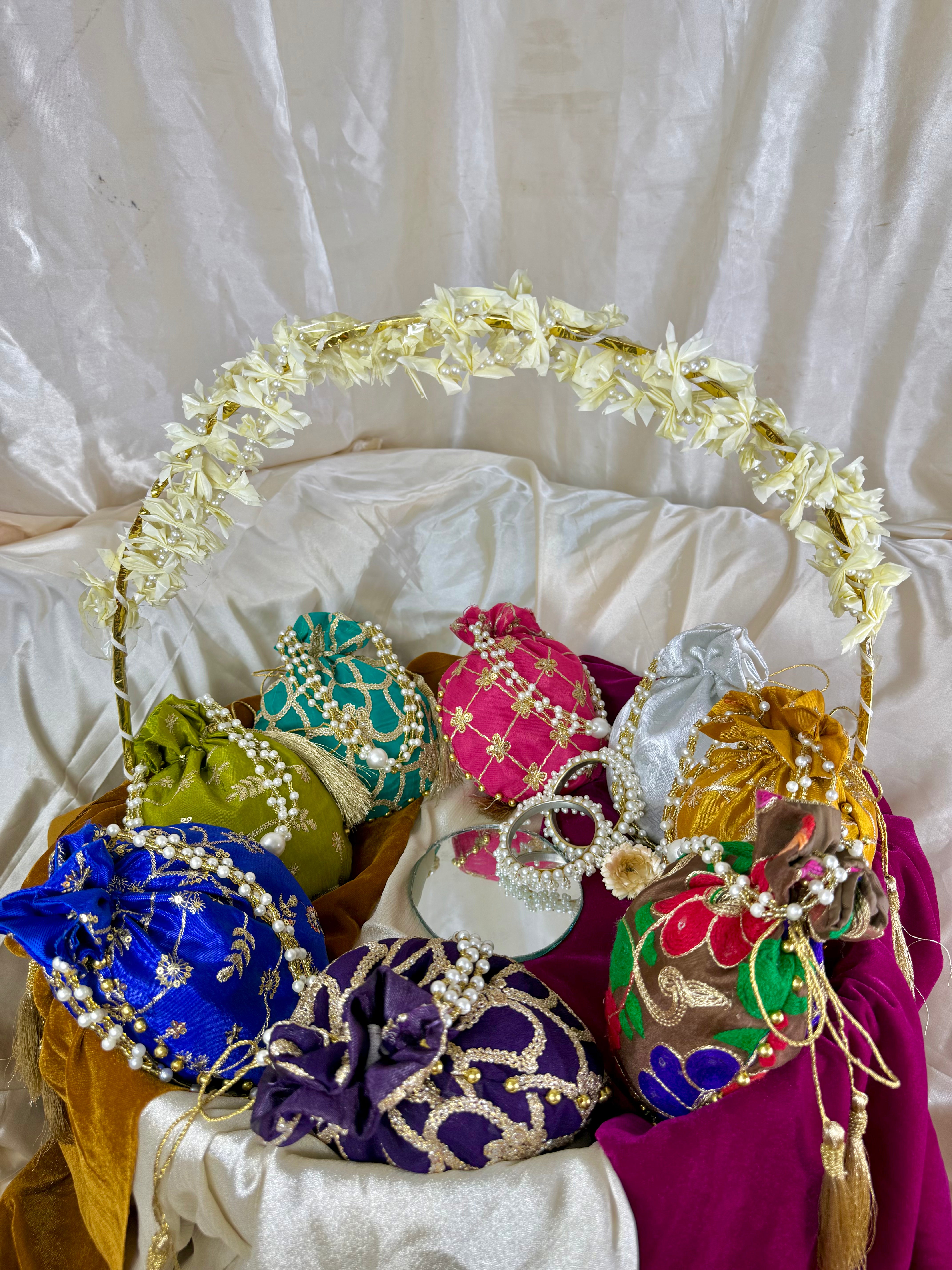 Luxury Embroidered Potli Bags