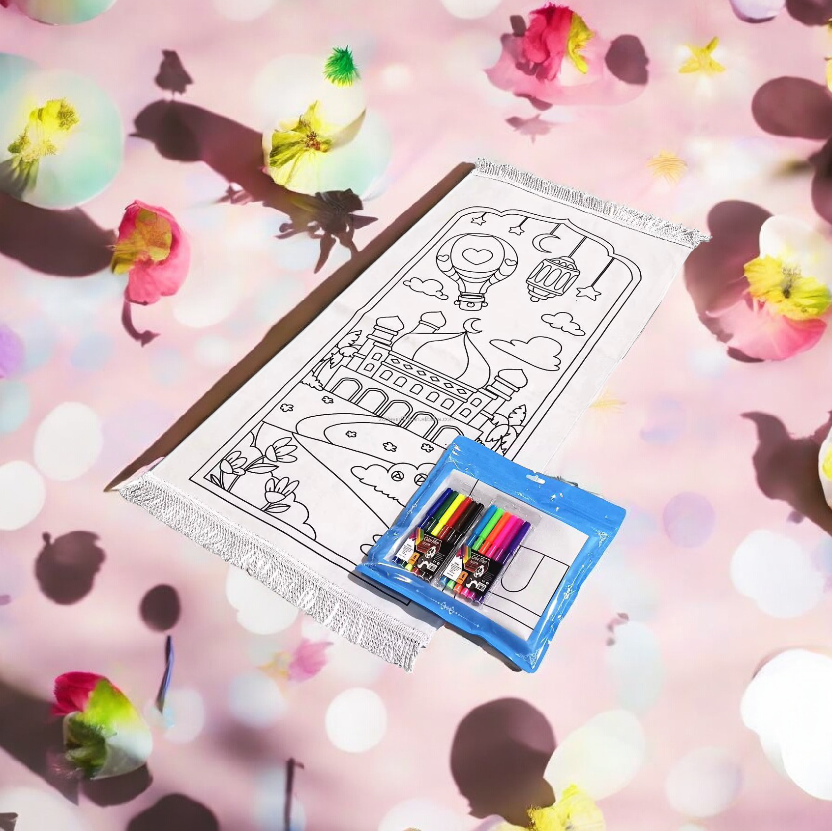 Mini Kids’ Drawing Prayer Mats - Creative Salah Mats