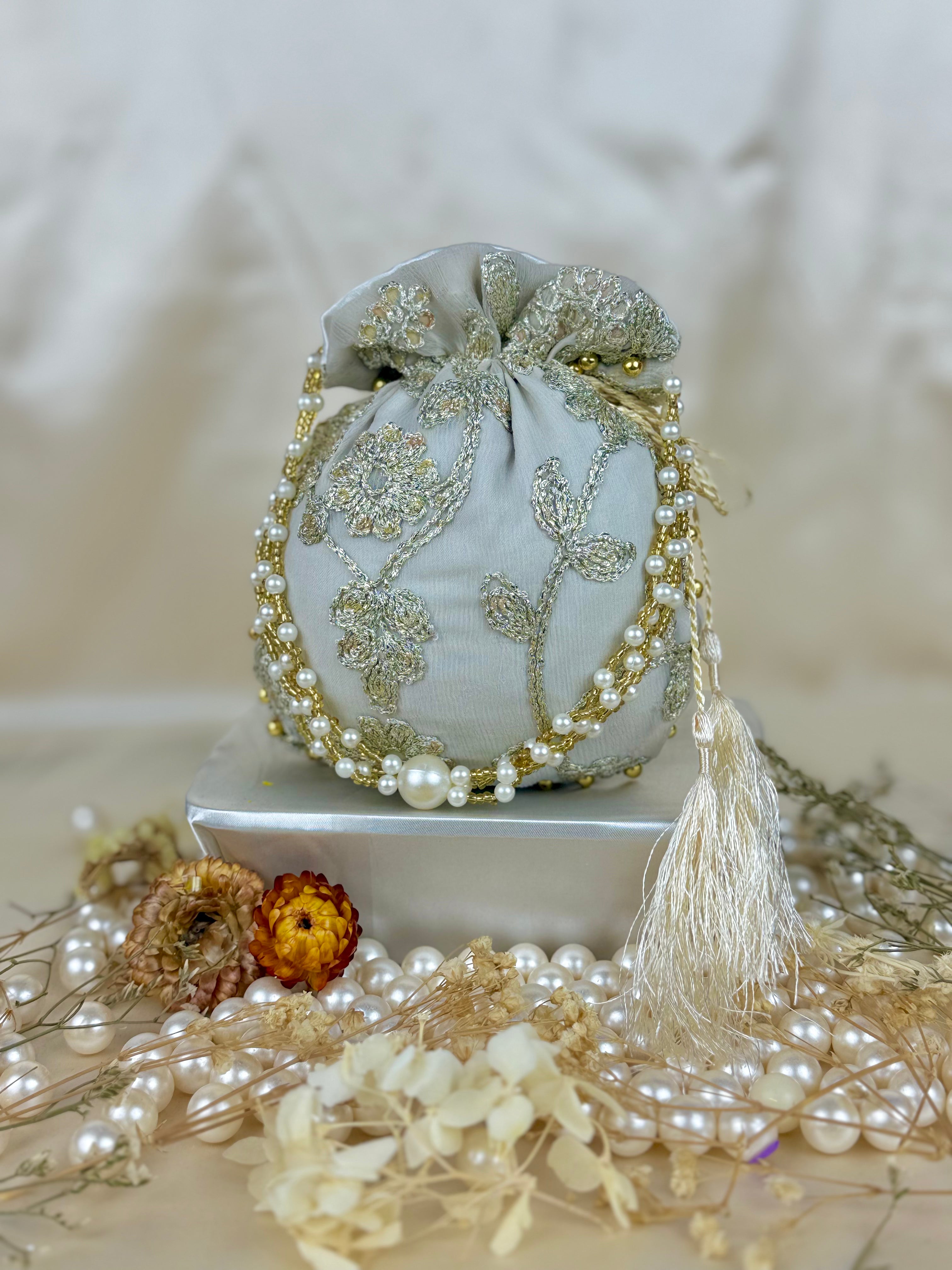 Luxury Embroidered Potli Bags