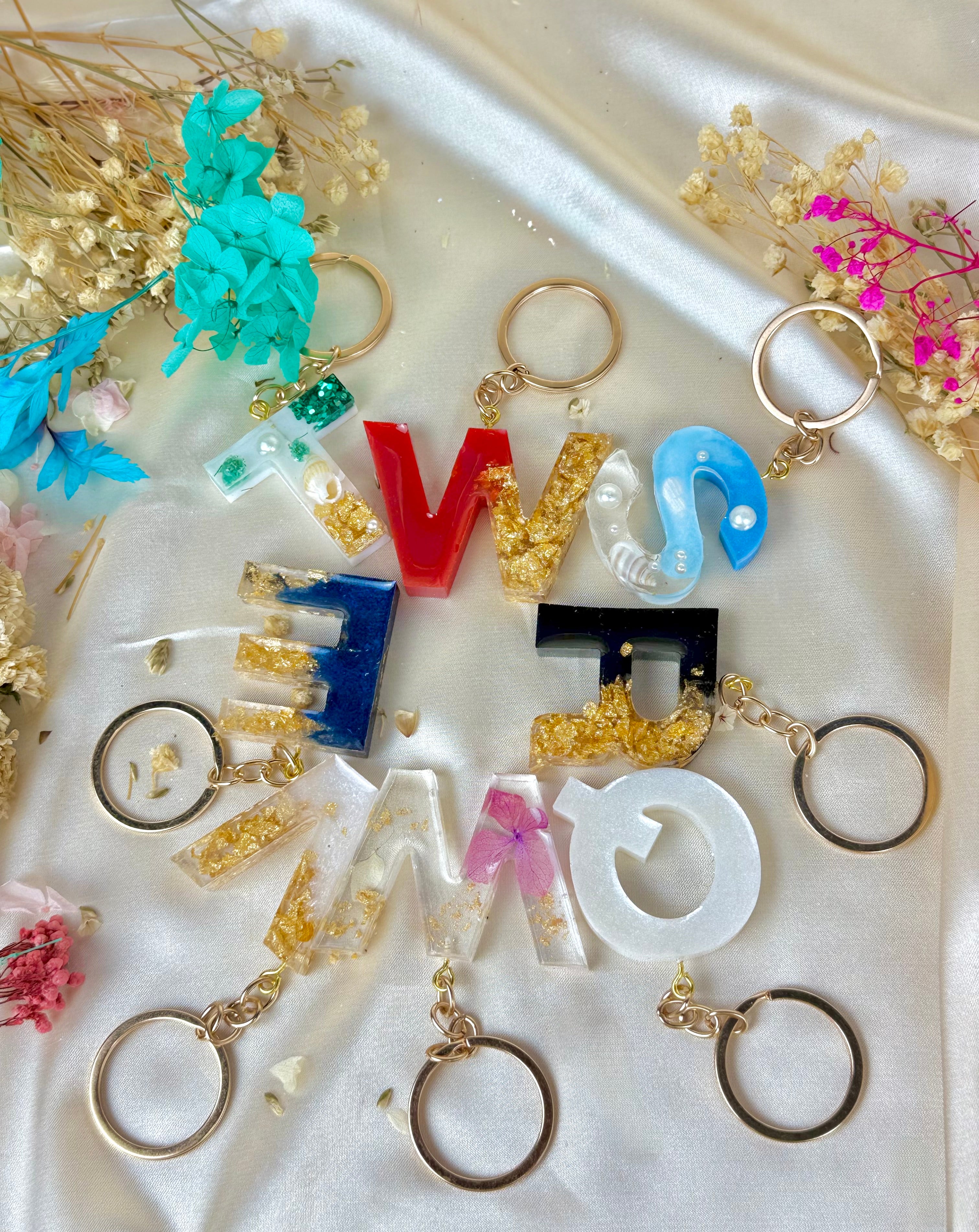 Alphabet Keychains - Personalized Gift Favors