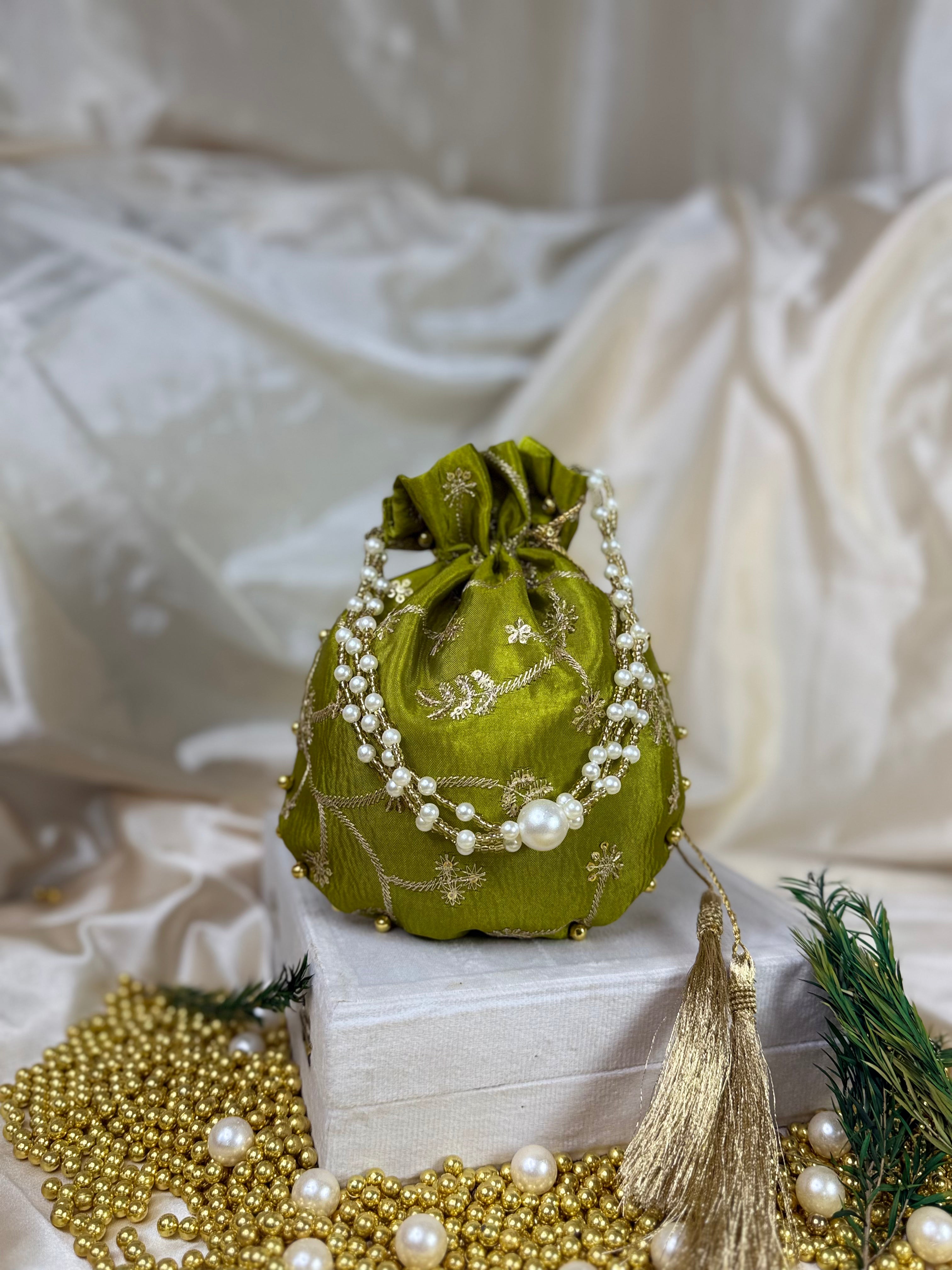 Luxury Embroidered Potli Bags