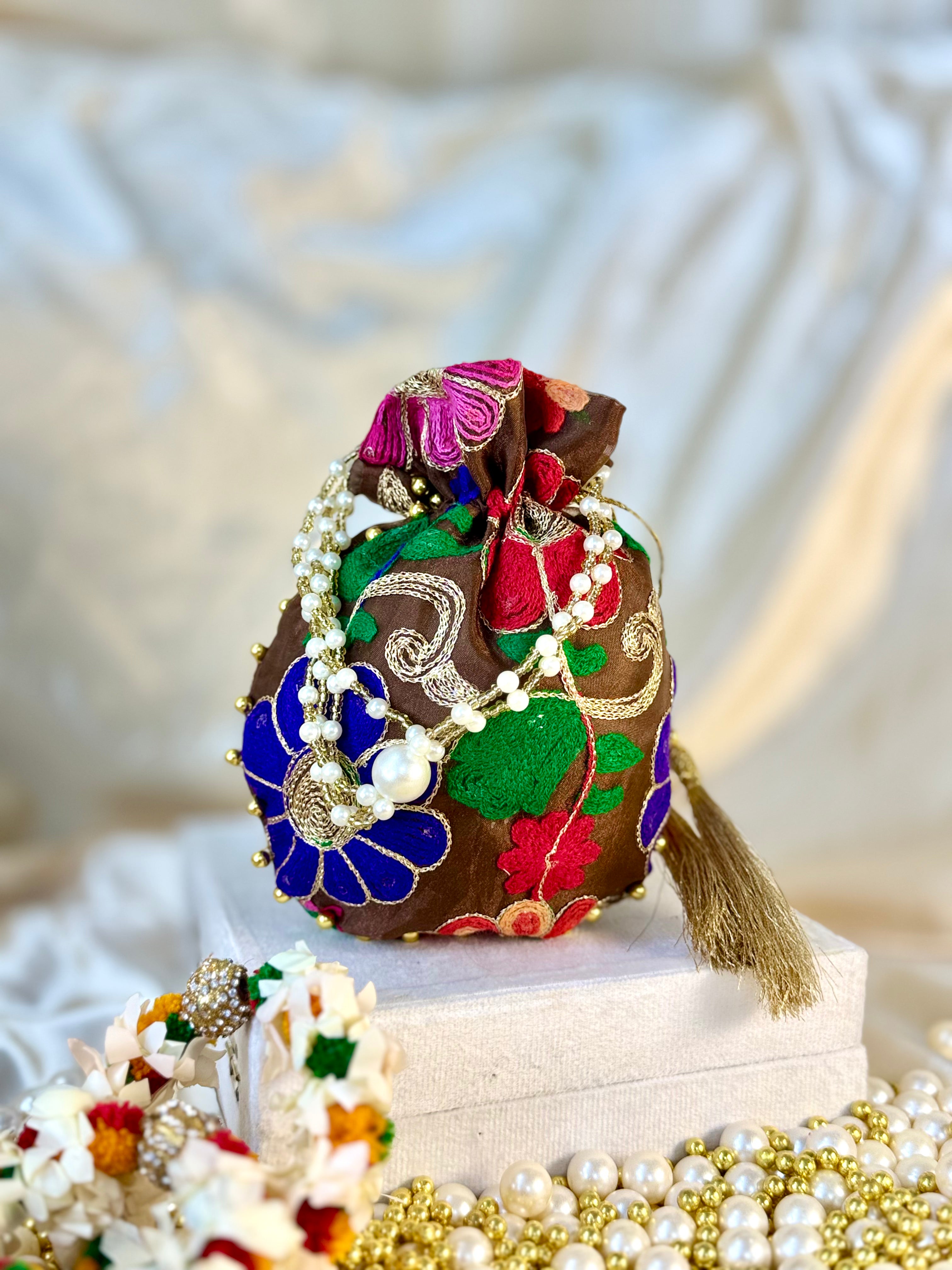 Luxury Embroidered Potli Bags