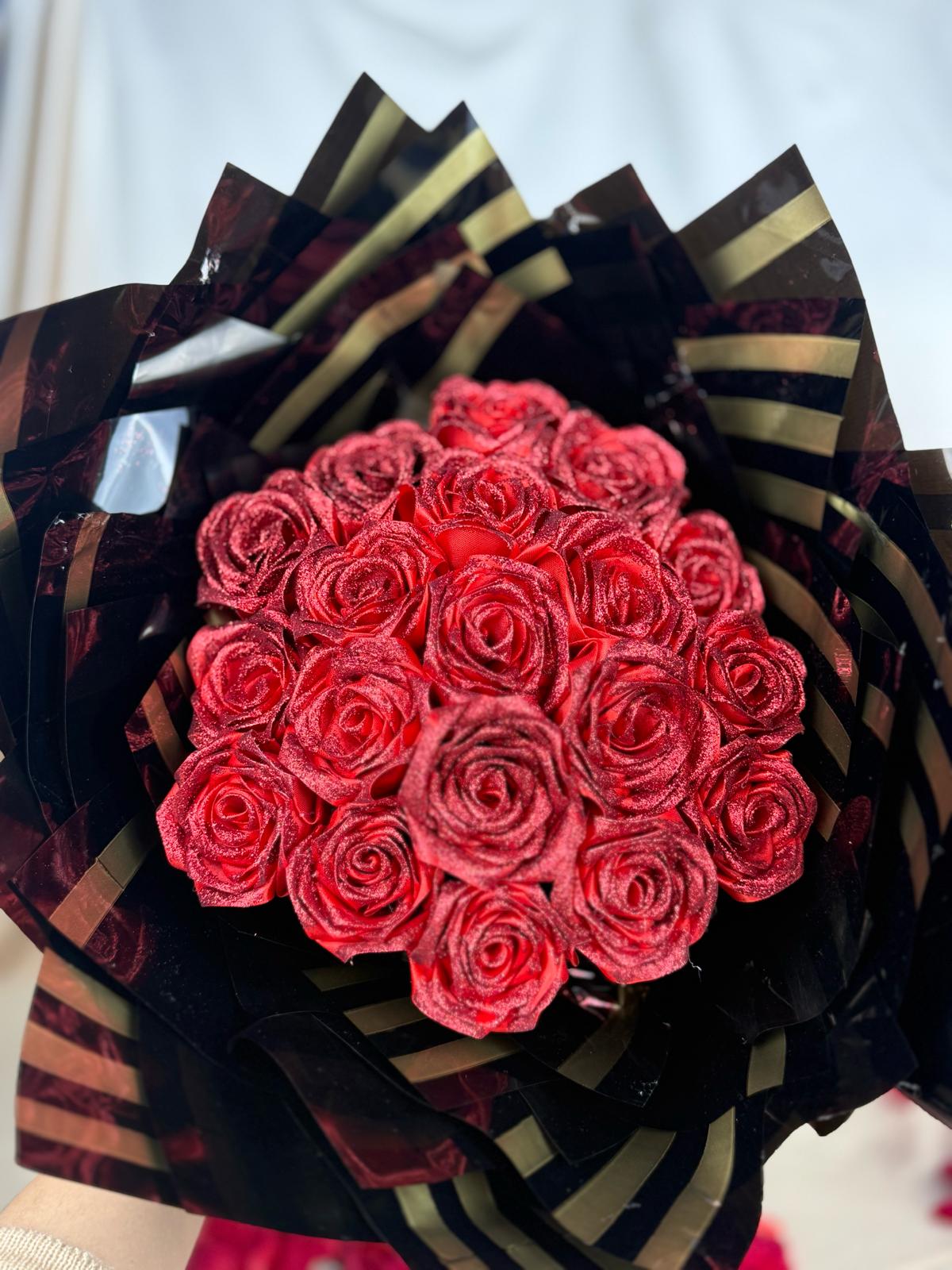 Handcrafted Ribbon Bouquets - Elegant Floral Keepsakes