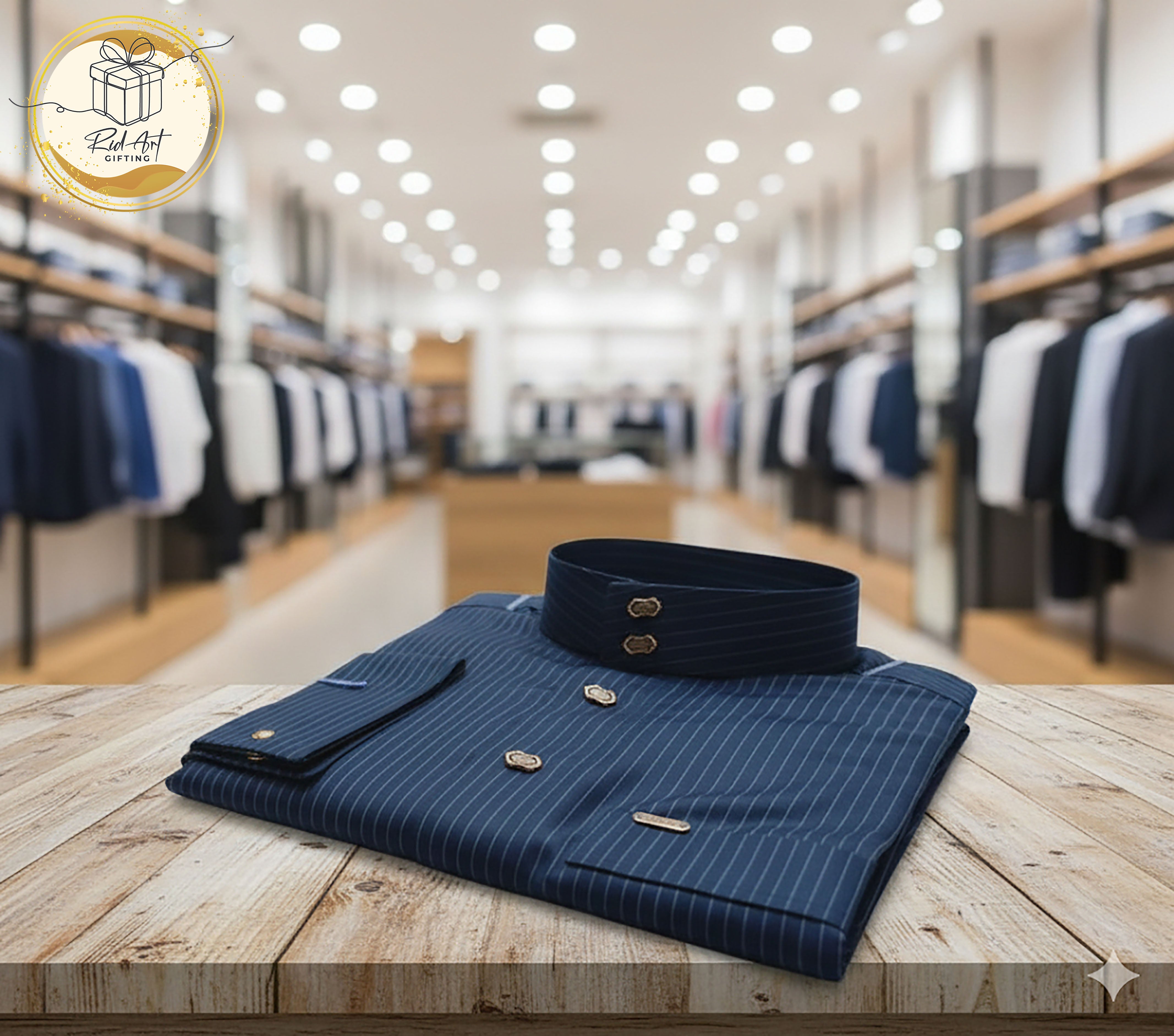 Men’s Gift Box - Saudi Style Thobe & Tasbeeh Set