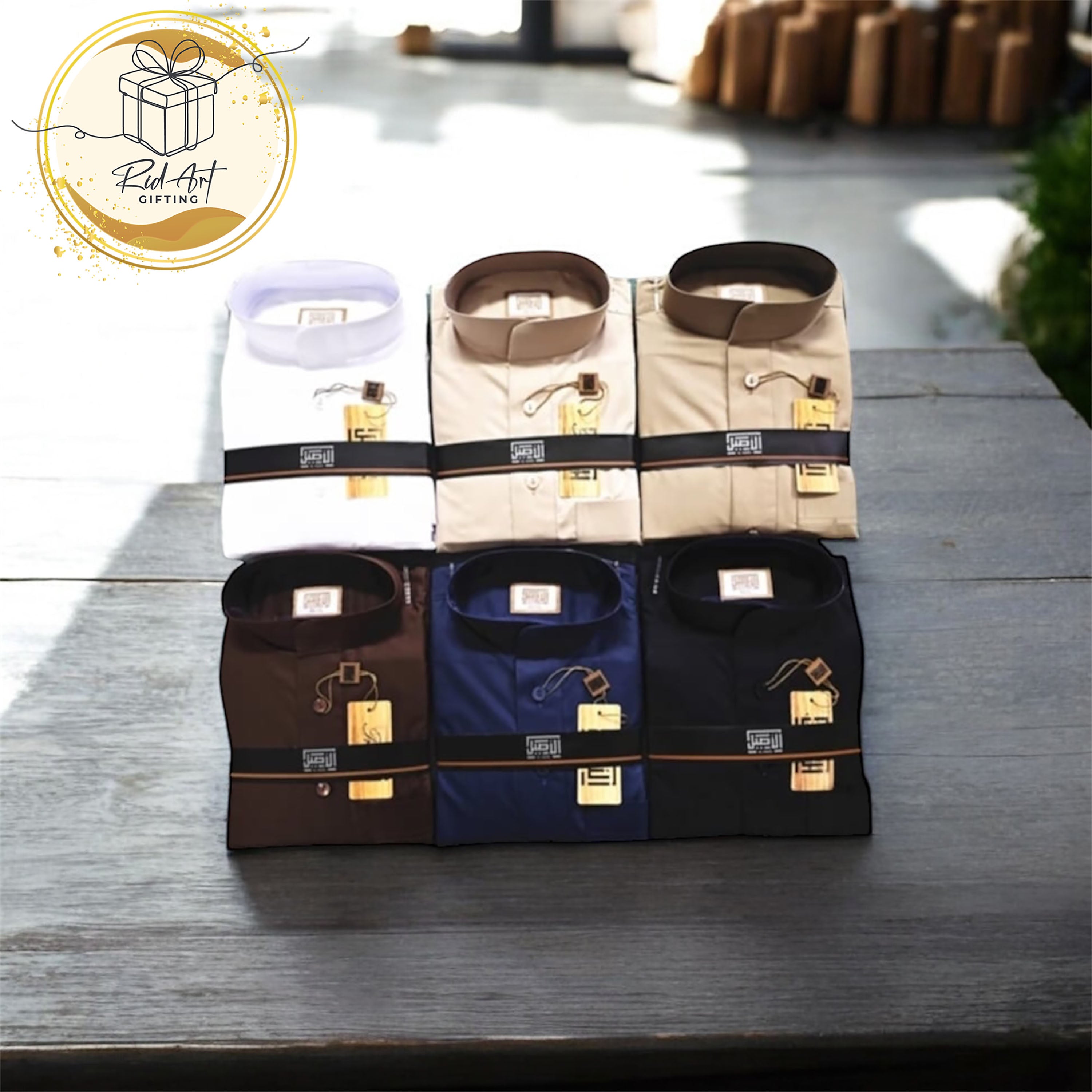 Men’s Gift Box - Saudi Style Thobe & Tasbeeh Set