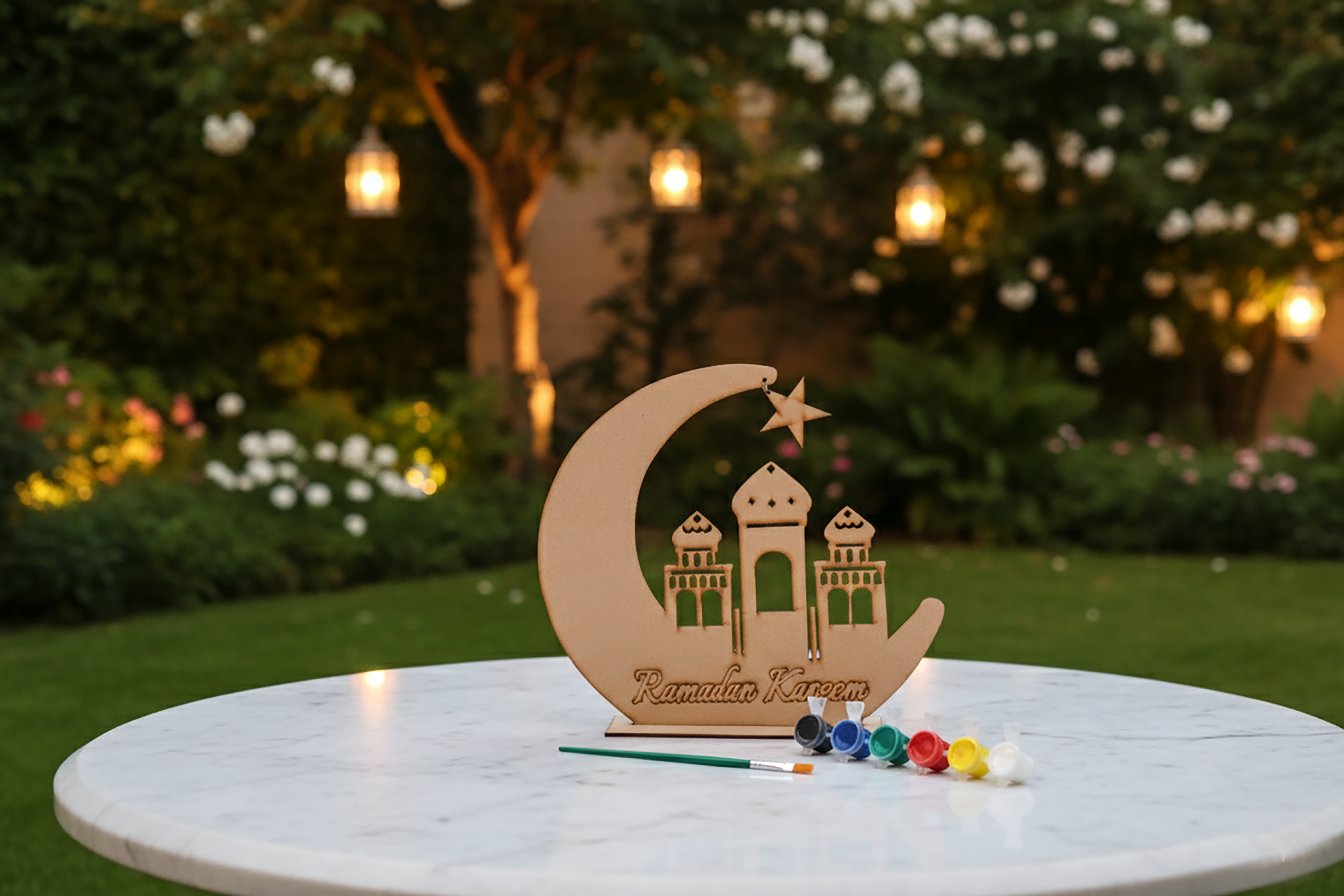 10-Inch Wood Carving & Paint Kit for Kids