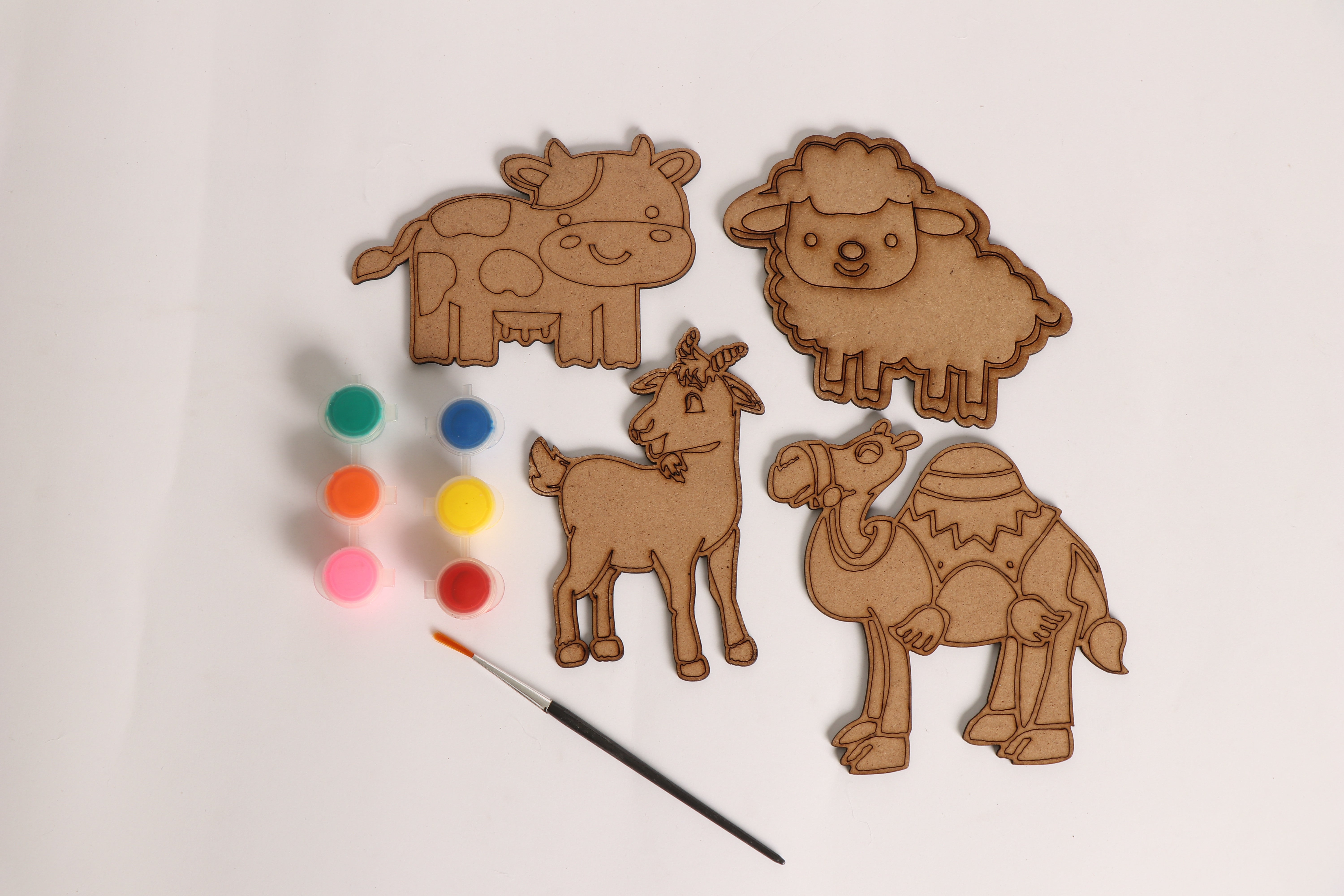 5–7 Inch Wood Carving & Paint Kit